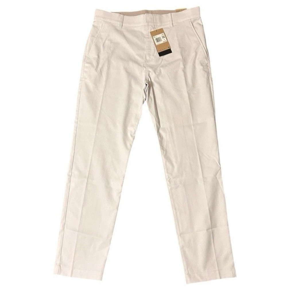 Nike Tour Repel Chino Golf Pants Mens 42 x30 Slim Fit Ankle Khaki FD5622-025 NEW